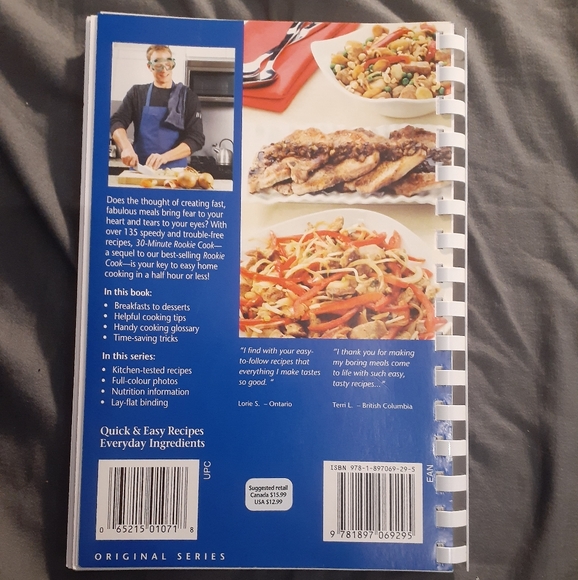 Company's Coming 30 Minute Rookie Cook Cookbook - Picture 2 of 4